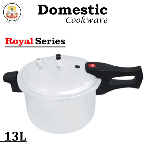 Domestic Royal Series Best Quality Pressure Cooker- (9,11,13 Litre)