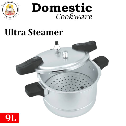 Domestic Ultra Steamer Best Quality Pressure Cooker with Steamer- (7,9,11 Litre)